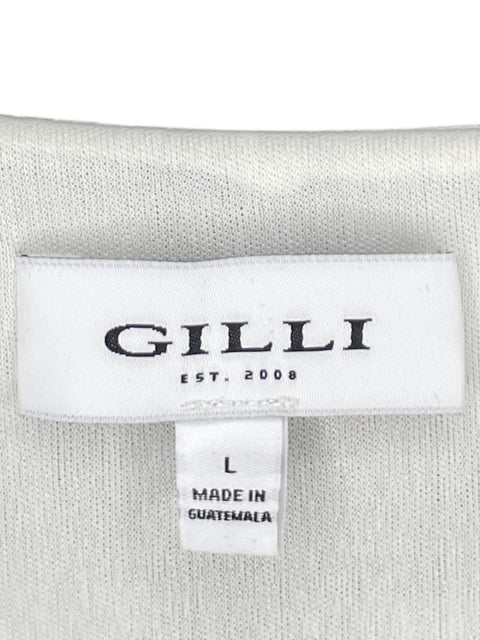 Vestido Gilli Cuadros Midi Negro - Talla L