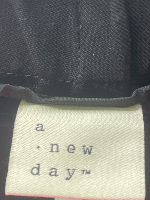 Pantalón A New Day Cargo Liso Bolsillo Negro - Talla 2