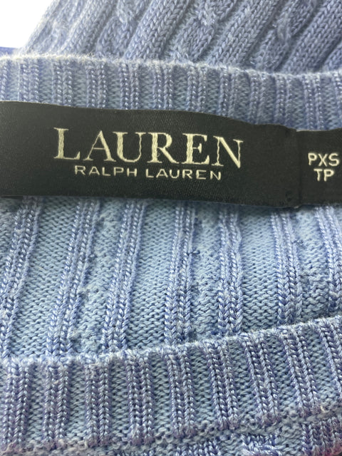 Blusa Ralph Lauren de Algodón Polo Manga corta Cuello redondo Azul - Talla XS