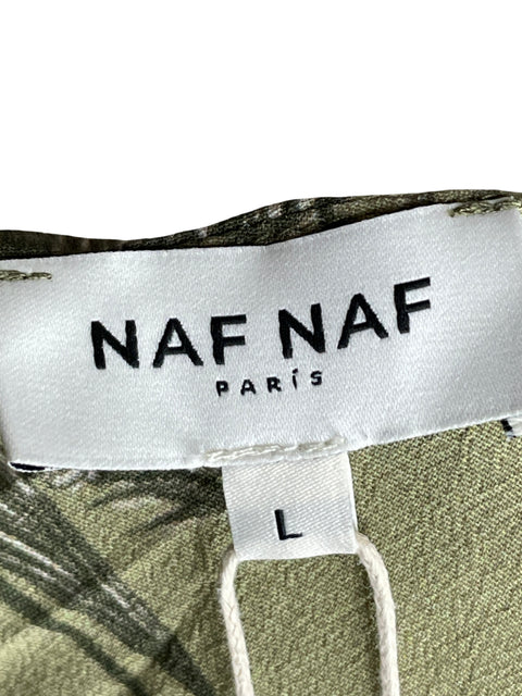Mono Naf Naf Estampado Verde - Talla L