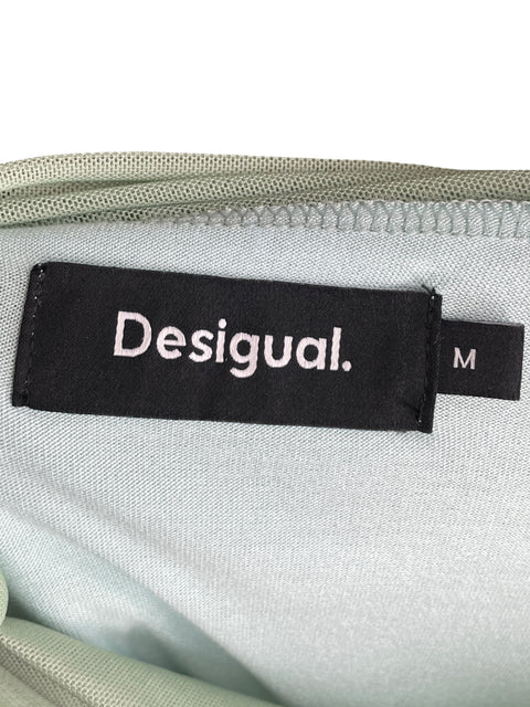 Blusa Desigual de Algodón Estampado en degradado Morado - Talla M