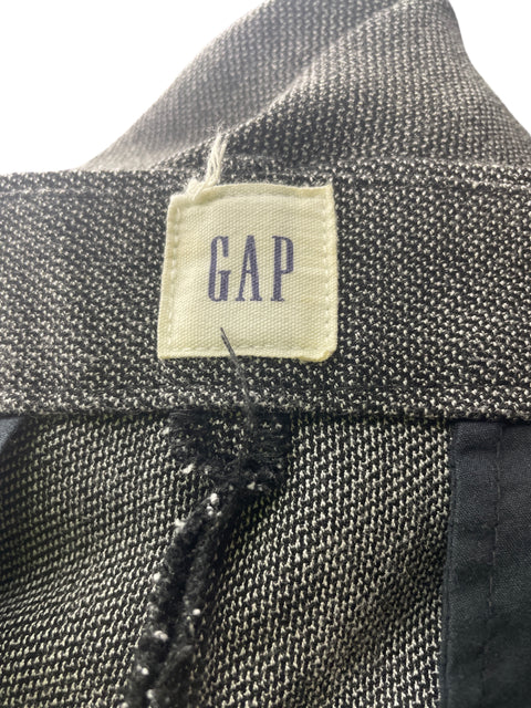 Pantalón Gap Recto Skiny Bolsillo Gris - Talla 6