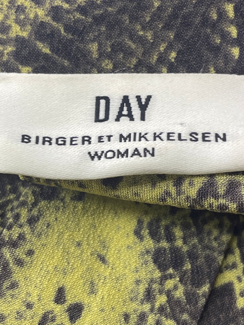 Blusa Birger Mikelsen Estampado Manga larga Boton Negro - Talla S