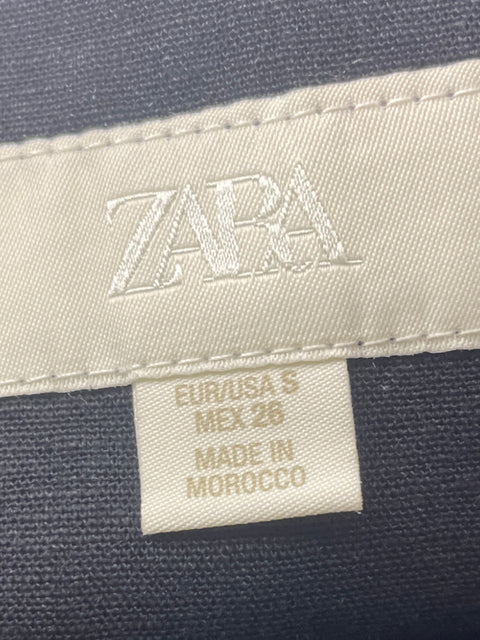 Chaleco Zara Cuello v Azul - Talla S