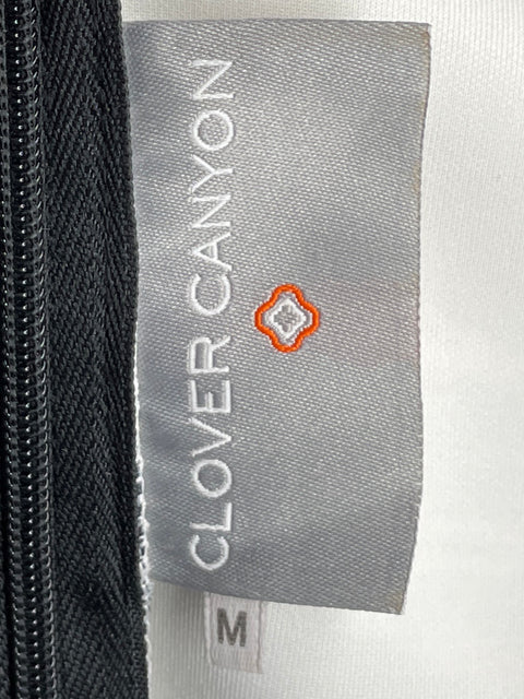 Vestido Clover Canyon Midi Estampado Negro - Talla M