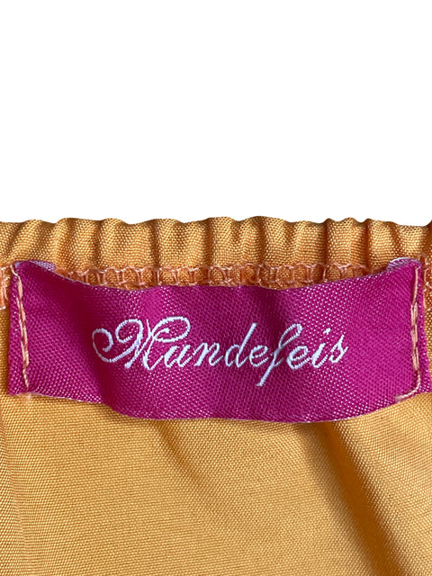 Top Wandefeis Mangas abullonadas Naranja - Talla M