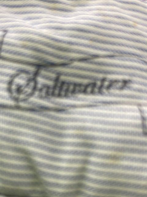 Pantalón Saltwater Recto Wide-leg Liso Negro - Talla 34