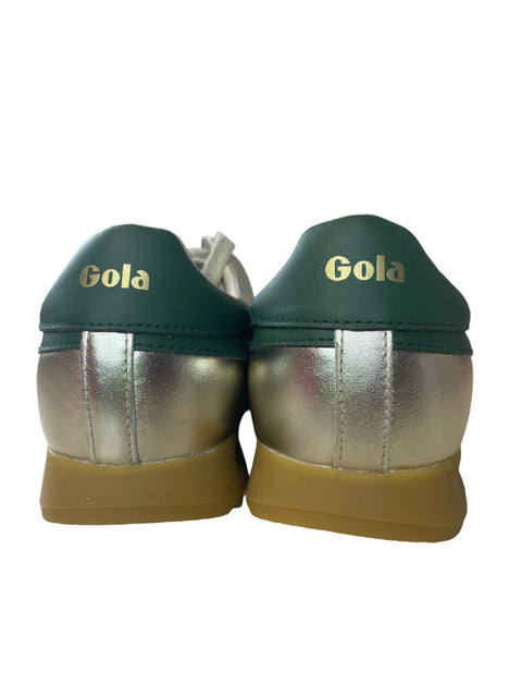 Zapatilla Gola Satinado Cordones Gris - Talla 7