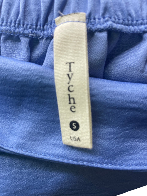 Falda Tyche Mini Nudo Ajustado Azul - Talla S