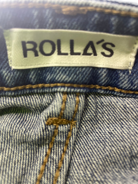 Pantalón Rolla’s Jeans High rise Wide-leg Azul - Talla 25