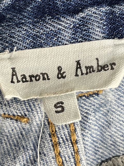Pantalón Aaron & Amber Wide-leg Azul - Talla S