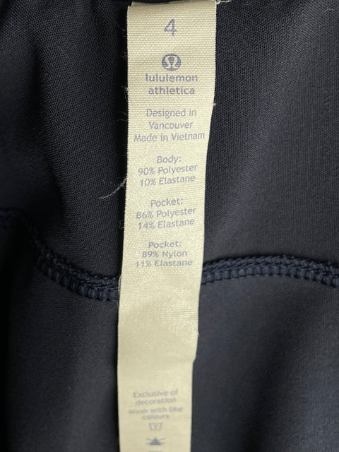 Pantalón Lululemon Recto Azul - Talla 4