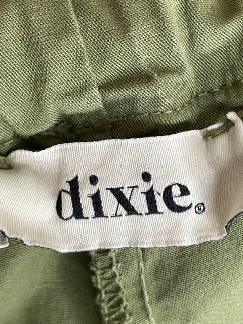 Pantalón Dixie de Algodón Cargo Verde - Talla S