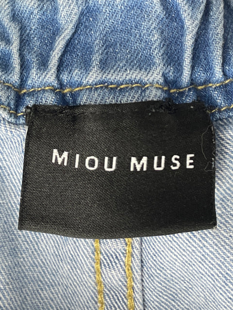 Jean Miou Muse Wide-leg Azul - Talla S