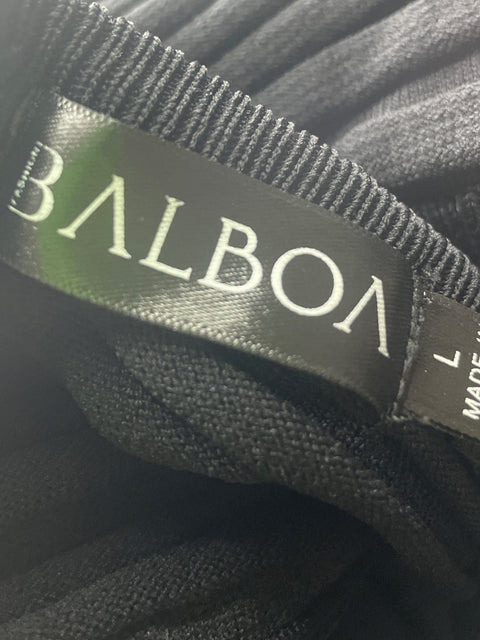 Blusa Balboa de Algodón Top Liso Tiras Negro - Talla L