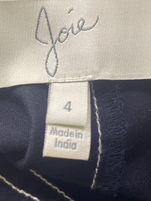Falda Joie de Algodón Maxi Tipo a Liso Azul - Talla 4