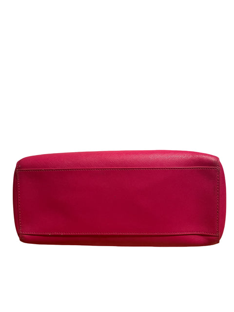 Cartera Tory Burch York Buckle Tote Liso Rosado - Talla U