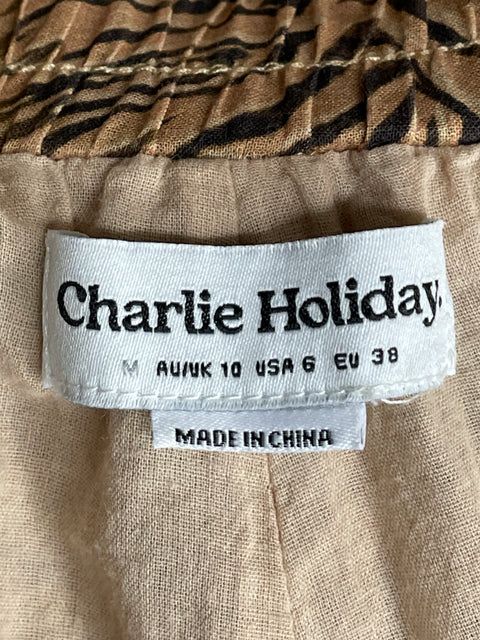 Conjunto Charlie Holiday Fluido Marrón - Talla 6
