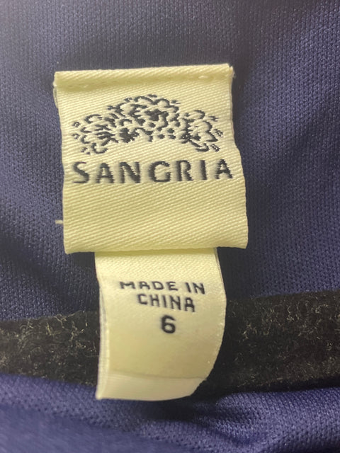 Vestido Sangria Midi Fajon Cuello v Naranja - Talla 6