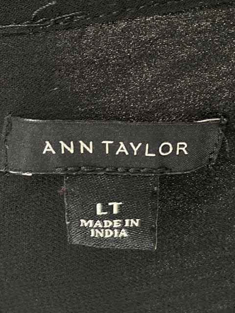 Blusa Ann Taylor Cuello v Negro - Talla L