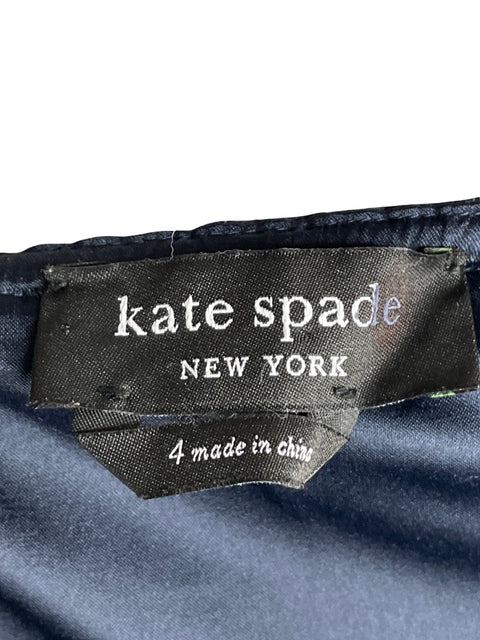 Vestido Kate Spade de Algodón Azul - Talla 4