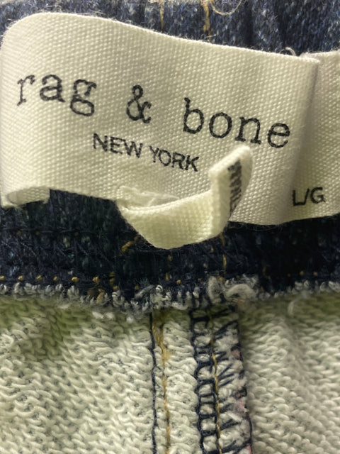 Pantalón Rag & Bone Bolsillo Legins Liso Azul - Talla L