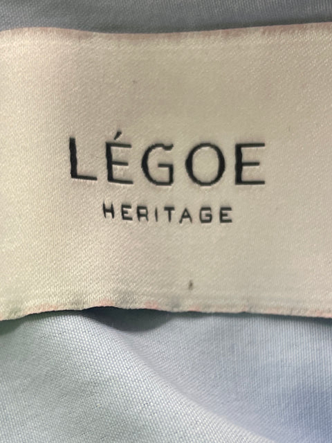 Camisa Légoe Algodón Rayas Azul - Talla M