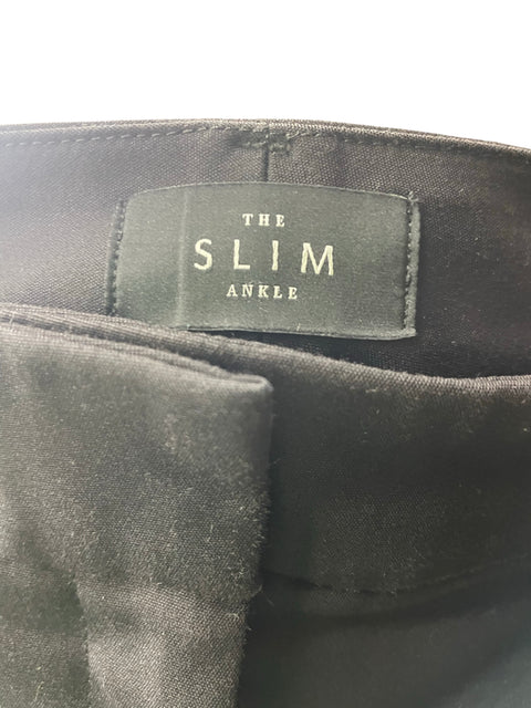 Pantalón The Slim Ankle Recto Slim fit Negro - Talla 8