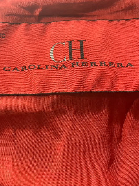 Chaqueta Carolina Herrera Abierto Botones Manga larga Azul - Talla M