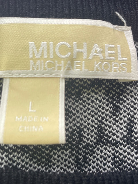 Chaqueta Michael Kors de Algodón Estampado Letras Manga larga Negro - Talla L