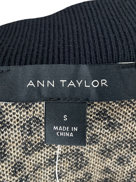 Falda Ann Taylor Estampado Animal print Marrón - Talla S