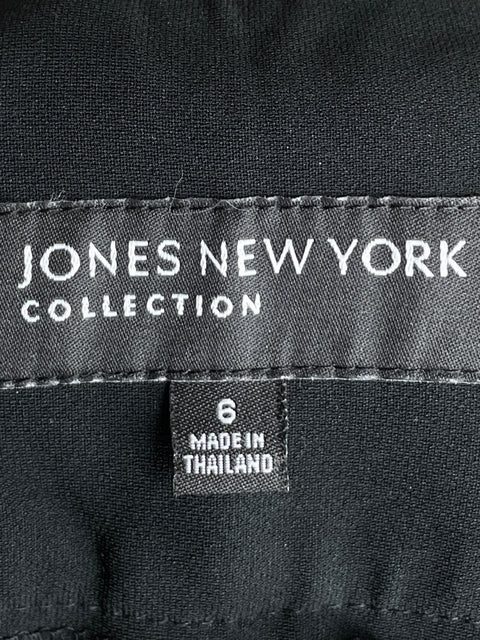 Pantalón Jones New York Wide-leg Negro - Talla 6