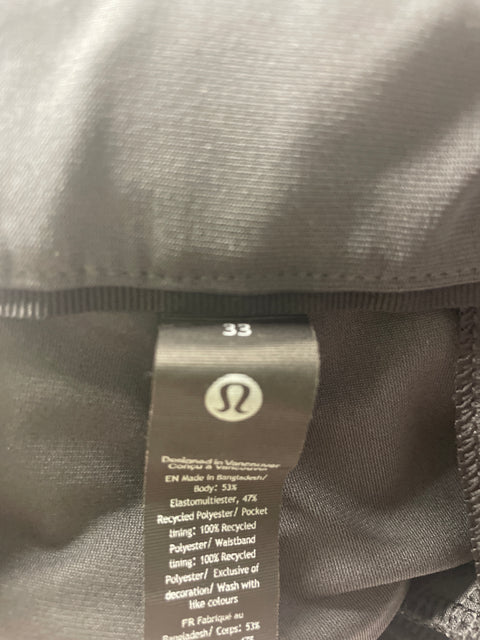 Pantalón Lululemon Slim fit Recto Bolsillo Azul - Talla 33