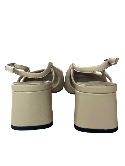 Zapato Sam Edelman Punta cerrada Tacón cuadrado Black/white Blanco - Talla 5