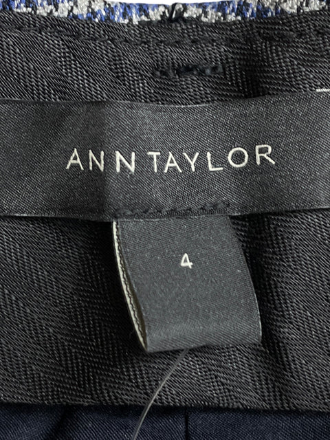 Pantalón Ann Taylor Recto Azul - Talla 4