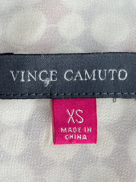 Blusa Vince Camuto Cuello redondo Blanco - Talla XS