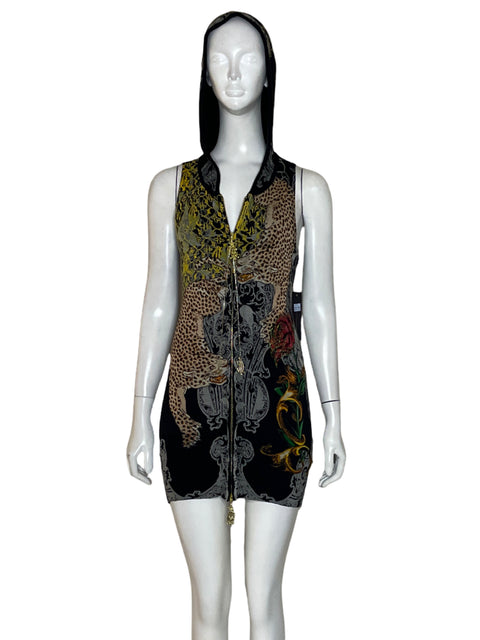 Vestido Christian Audigier 1958 Gris - Talla XS
