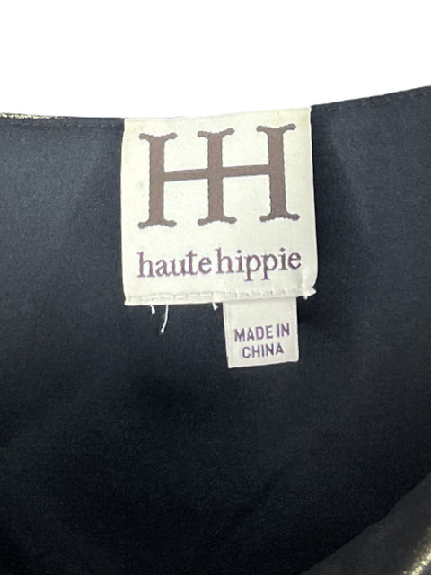Vestido Haute Hippie The Morton Dorado - Talla XS