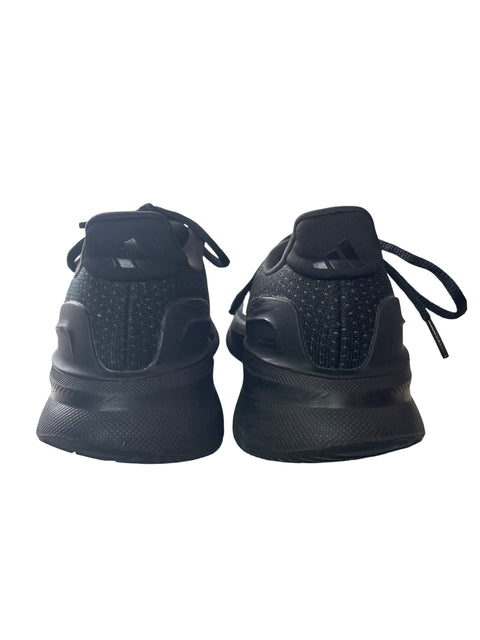 Zapatilla Adidas Ortholite Cordones Texturizado Negro - Talla 8