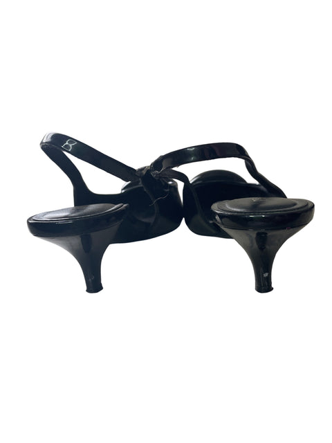 Zapato Zara Tacón bajo Punta cerrada Negro - Talla 36
