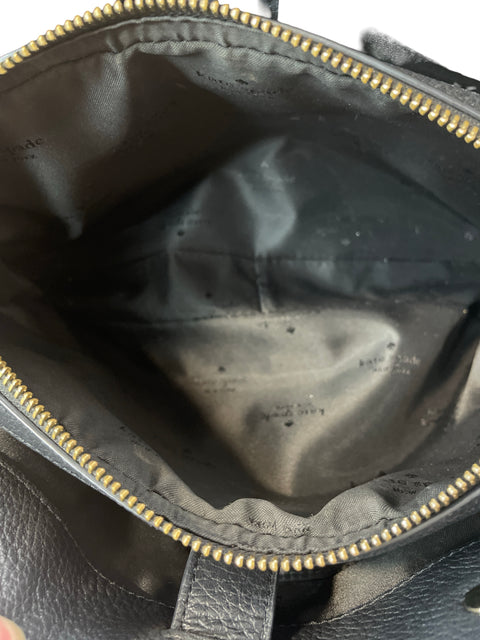 Cartera Kate Spade Liso Doble asa Negro - Talla U