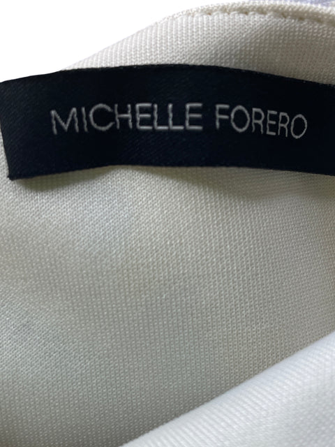 Vestido Michelle Forero Ruchas Tiras Amarillo - Talla M