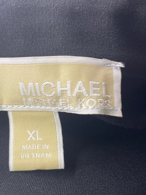 Vestido Michael Kors Zipper Fajon Negro - Talla XL