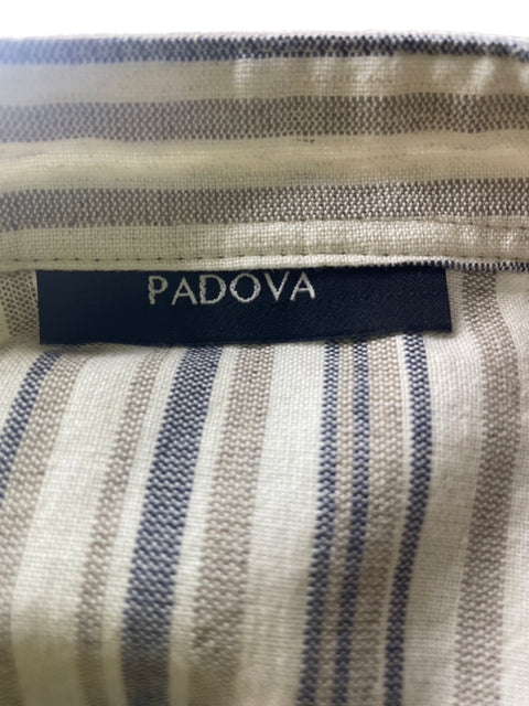 Vestido Padova Rayas Fajon Beige - Talla S