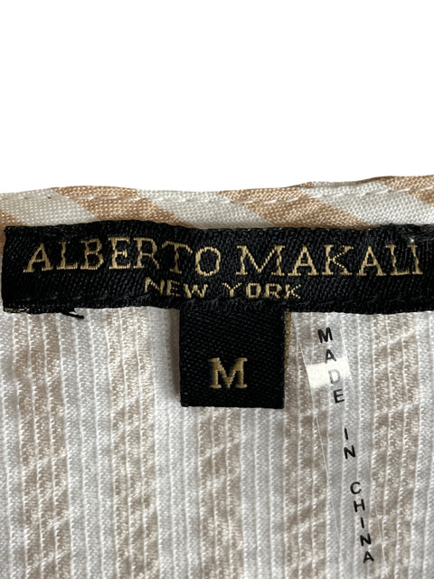 Blusa Alberto Makali Off-shoulder Beige - Talla M