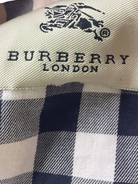 Chaqueta Burberry Liso Fajon Rojo - Talla 8