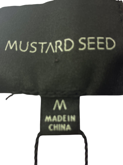 Vestido Mustard Seed Ruchas Sin mangas Rosado - Talla M