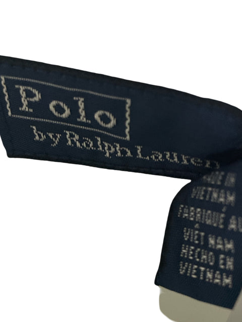 Vestido Polo Ralph Lauren de Algodón Abullonado Plisado Blanco - Talla 2