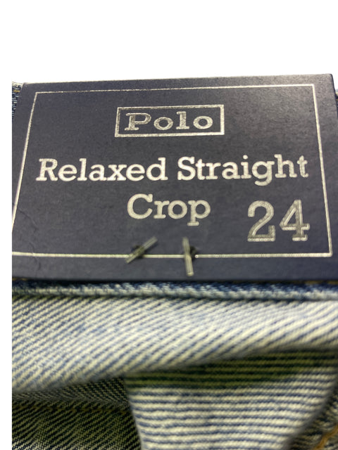 Pantalón Polo Ralph Lauren Relaxed fit Straight Azul - Talla 24