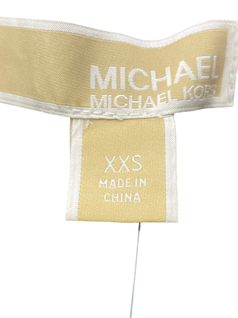 Chaqueta Michael Kors Cuerina Manga larga Negro - Talla XXS
